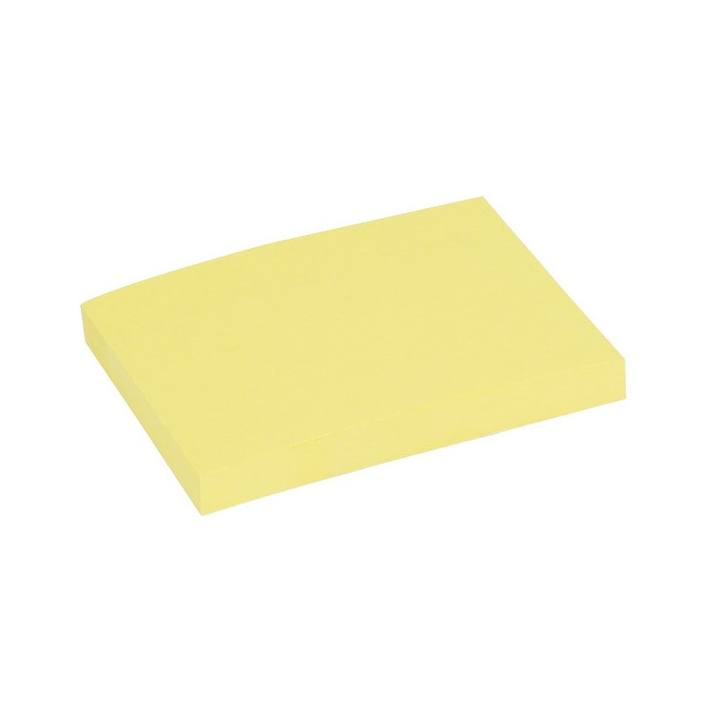 Karteczki Eagle 75x100mm żółte (100)