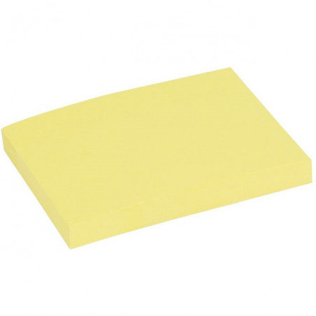 Karteczki Eagle 75x100mm żółte (100)