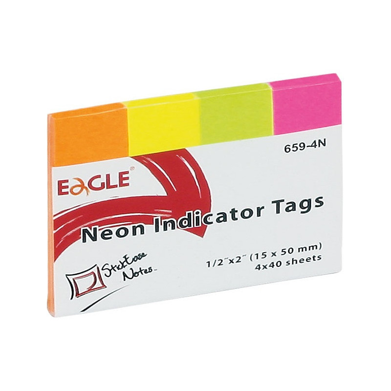 Zakładki Eagle 15x50mm 4 kolory (4x50)