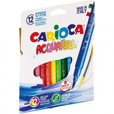Flamastry Carioca Acquarell 12 kolorów