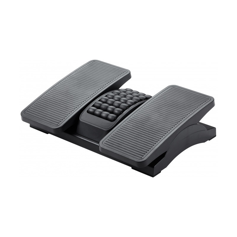 Podnóżek Q-Connect 32x43cm z masażerem czarny