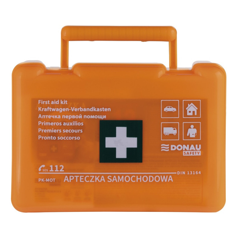 Apteczka samochodowa Donau Safety DIN 13164 w pudełku