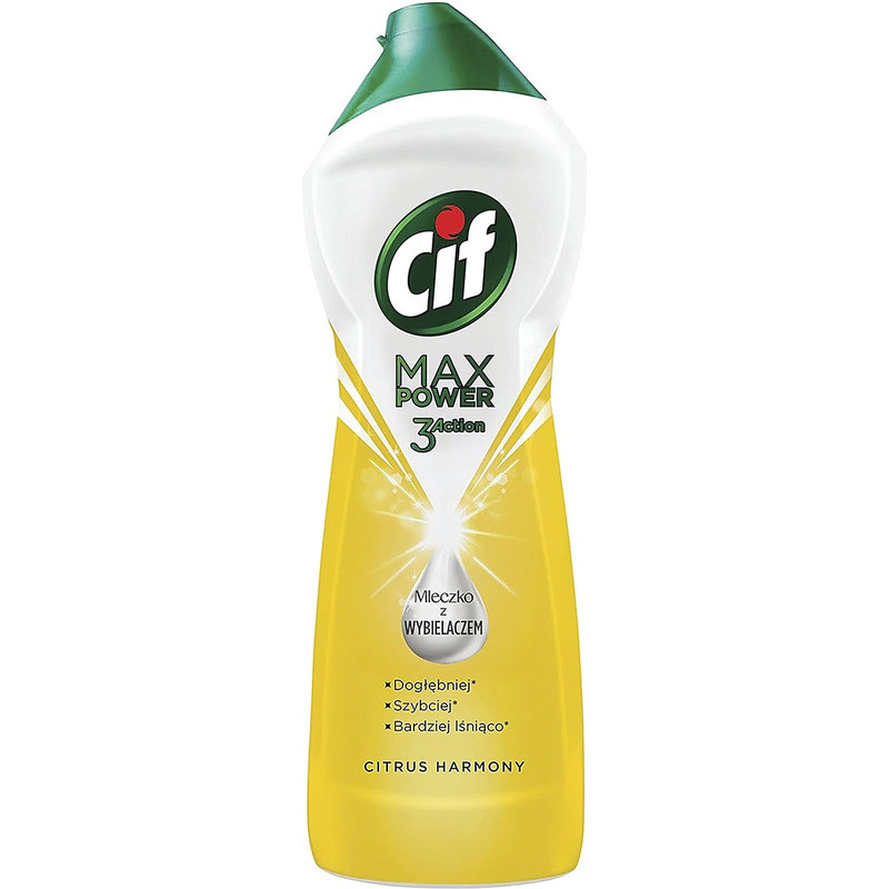 Mleczko do czyszczenia Cif Max Power 1001g Citrus