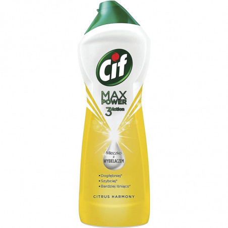 Mleczko do czyszczenia Cif Max Power 1001g Citrus