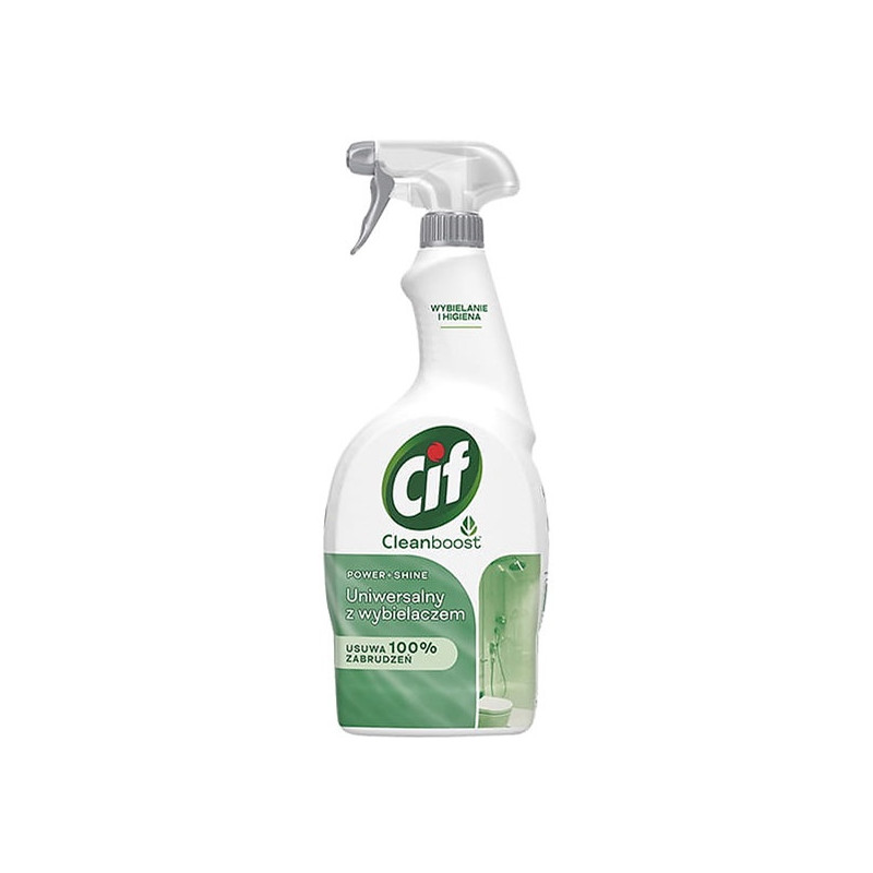 Spray Cif Cleanboost 750ml Uniwersalny z wybielaczem