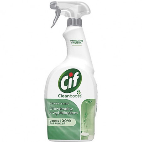 Spray Cif Cleanboost 750ml Uniwersalny z wybielaczem