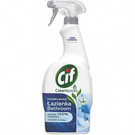 Spray Cif Cleanboost 750ml Uniwersalny Odkamieniacz