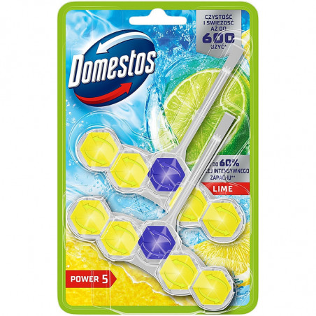 Zawieszka do WC Domestos Power 5 50g Lime (2)