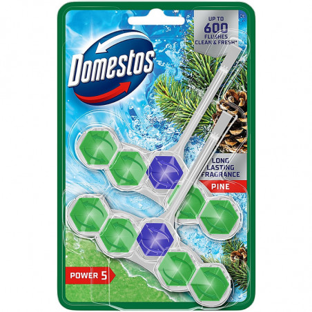 Zawieszka do WC Domestos Power 5 50g Pine (2)