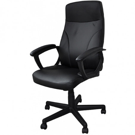 Fotel biurowy Office Products Krete czarny