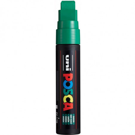 Marker z farbą plakatową Uni POSCA PC-17K 15mm zielony