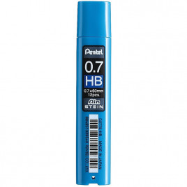 Grafity do ołówków Pentel Ain Stein 0.7mm HB (12)