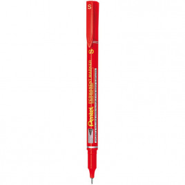 Foliopis permanentny Pentel NFS410 S 0.4mm czerwony