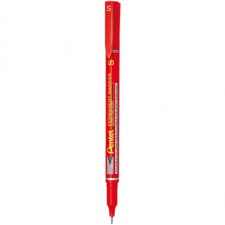 Foliopis permanentny Pentel NFS410 S 0.4mm czerwony