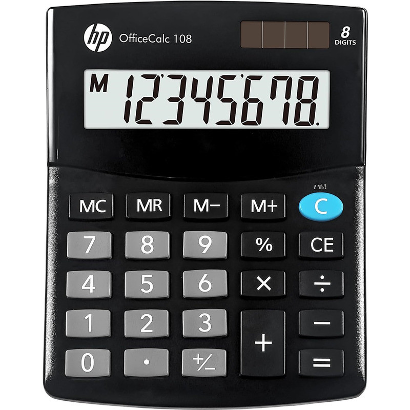 Kalkulator HP OfficeCalc 108 czarny