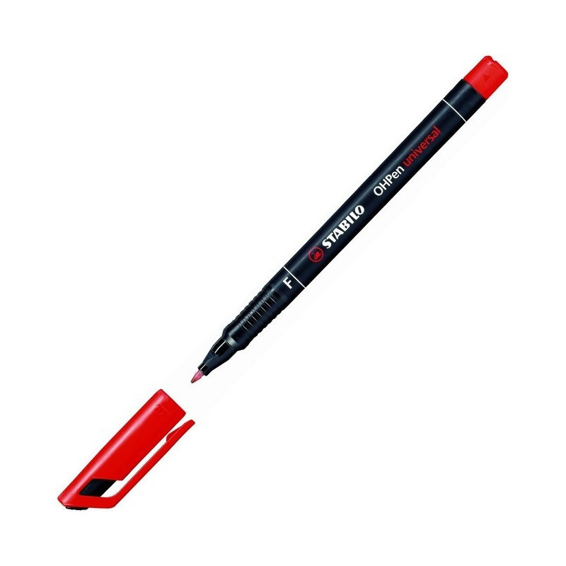 FOLIOPIS STABILO OHPEN UNIVERSAL 0,7mm CZERWONY