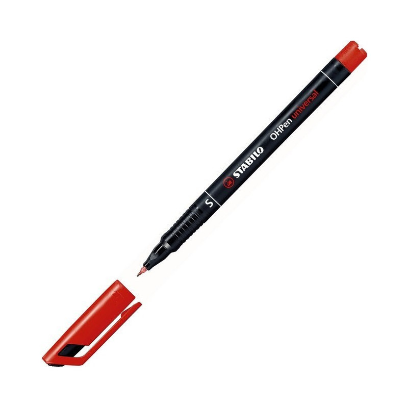 FOLIOPIS STABILO OHPEN UNIVERSAL 0,4mm CZERWONY