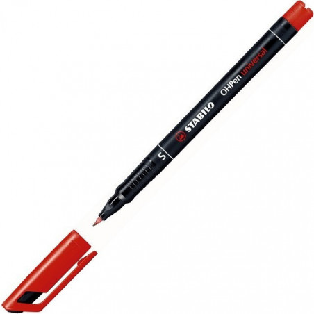 FOLIOPIS STABILO OHPEN UNIVERSAL 0,4mm CZERWONY