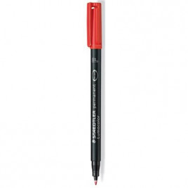 FOLIOPIS STAEDTLER LUMOCOLOR B CZERWONY