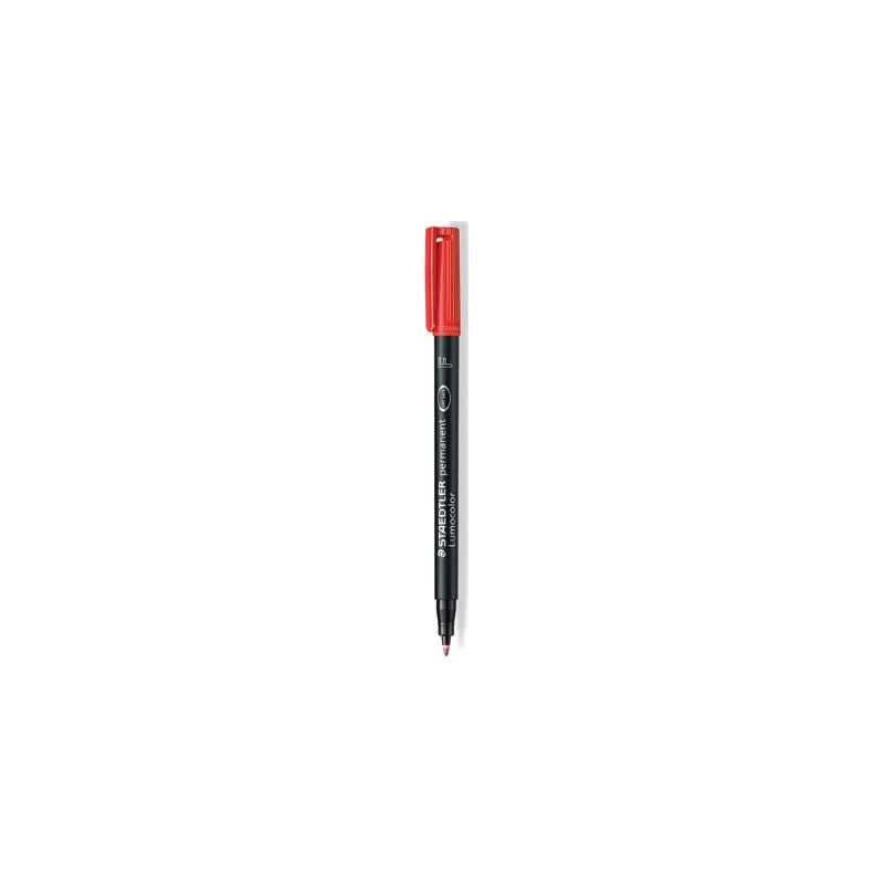 FOLIOPIS STAEDTLER LUMOCOLOR B CZERWONY
