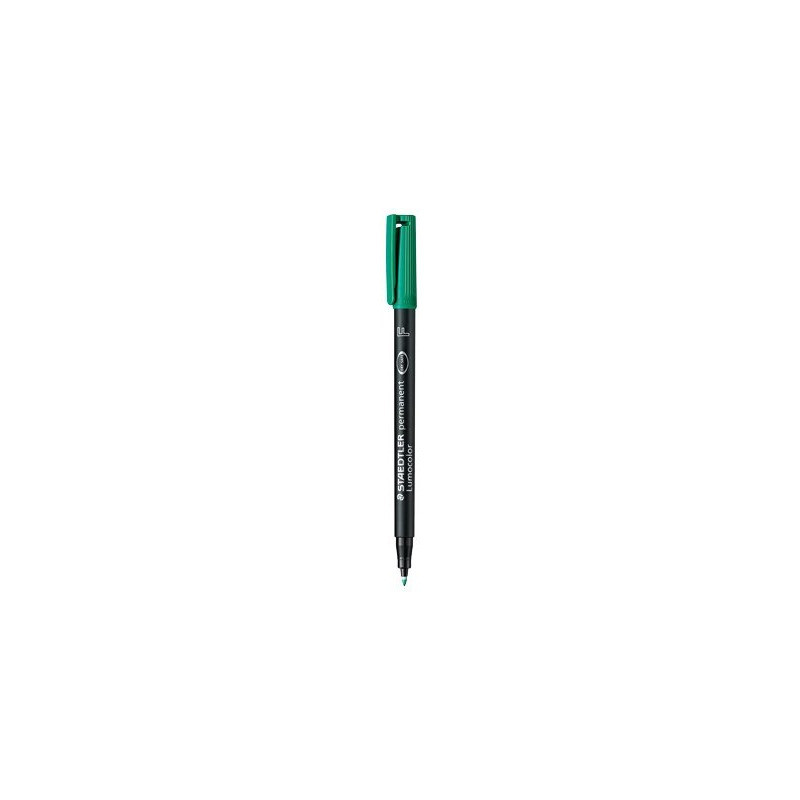 FOLIOPIS STAEDTLER LUMOCOLOR F ZIELONY