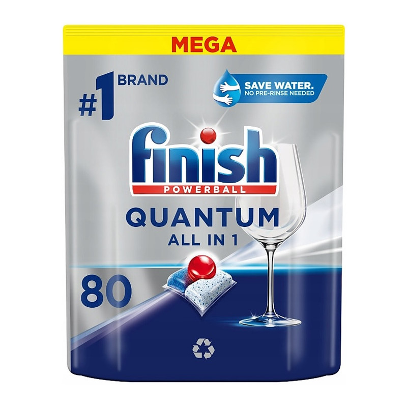 Kapsułki do zmywarki Finish Quantum All-in-1 (80)