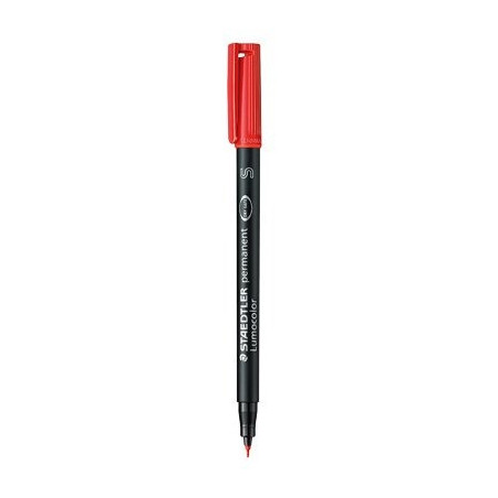 FOLIOPIS STAEDTLER LUMOCOLOR S CZERWONY
