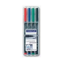 FOLIOPISY STAEDTLER LUMOCOLOR F 4 KOLORY