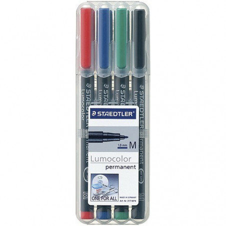 FOLIOPISY STAEDTLER LUMOCOLOR M 4 KOLORY