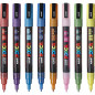 Marker z farbą plakatową Uni POSCA PC-3ML brokatow