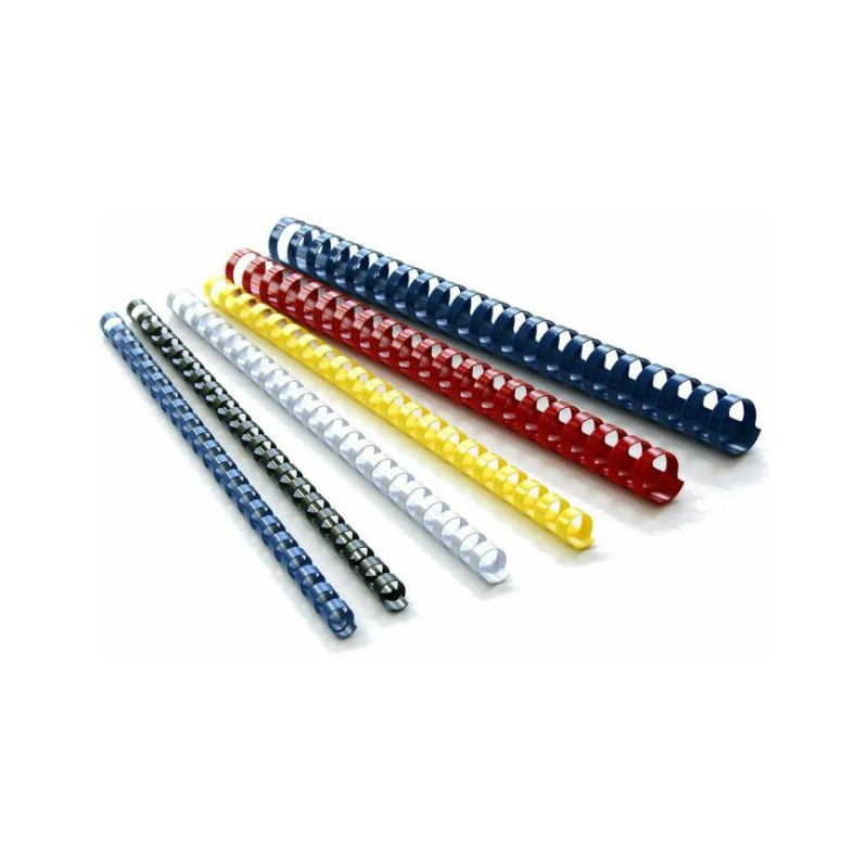 GRZBIETY DO BINDOWNIC 10mm BIAŁE (100)