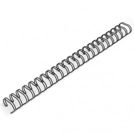 GRZBIETY DRUTOWE 3:1 14,3mm CZARNE (100)