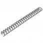 GRZBIETY DRUTOWE 3:1 14,3mm CZARNE (100)