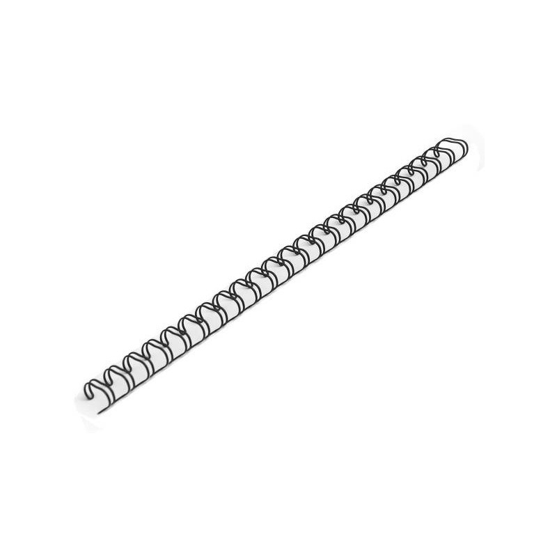 GRZBIETY DRUTOWE 3:1 4,8mm CZARNE (100)