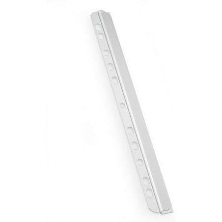 GRZBIETY WSUWANE Z PERFORACJĄ 6mm PRZEZROCZYSTE (50)