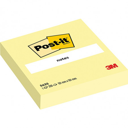 KARTECZKI POST-IT 100x100mm ŻÓŁTE (200)