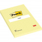 KARTECZKI POST-IT 102x152mm KRATKA ŻÓŁTE (100)