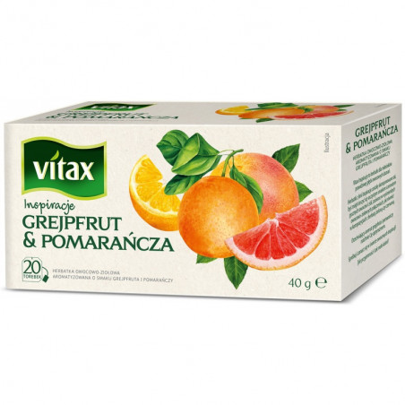 HERBATA VITAX INSPIRATIONS GREJPFRUT z POMARAŃCZĄ (20)