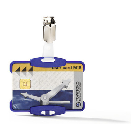 HOLDER DO KARTY DURABLE NIEBIESKI