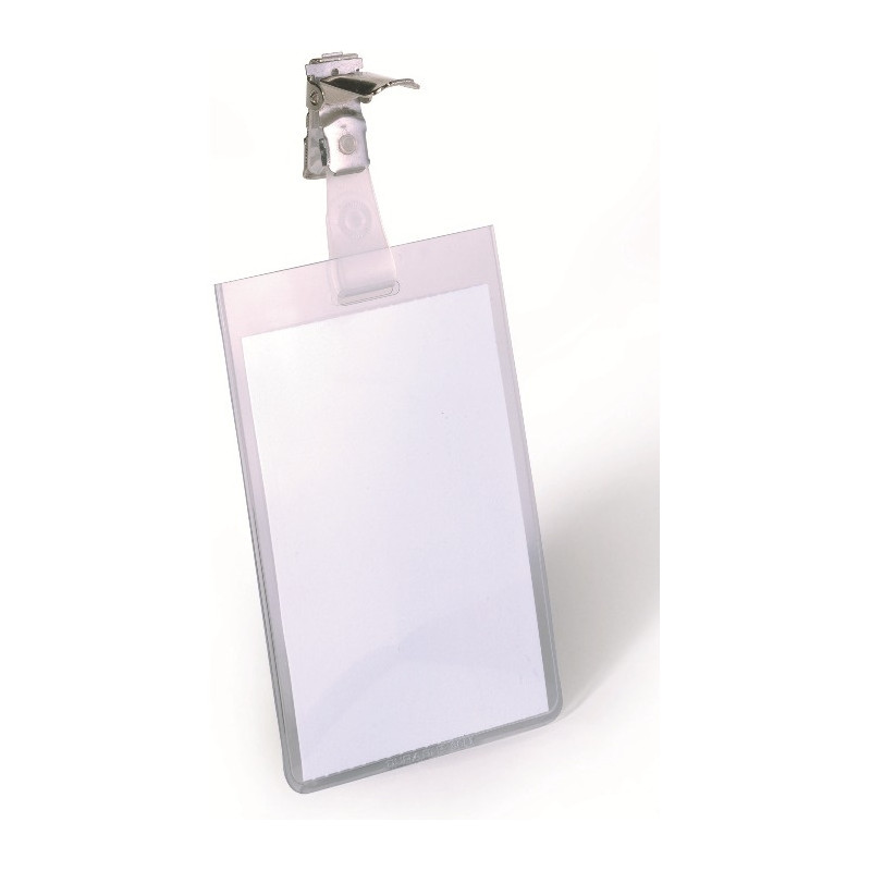 IDENTYFIKATOR DURABLE 60*90mm PIONOWY Z KLIPEM (25)