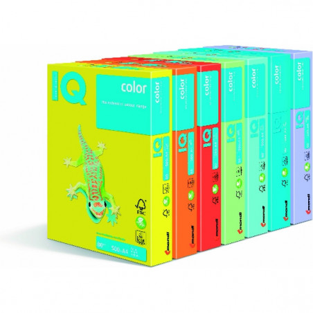 PAPIER MAESTRO COLOR A4/80g NEON POMARAŃCZOWY (500
