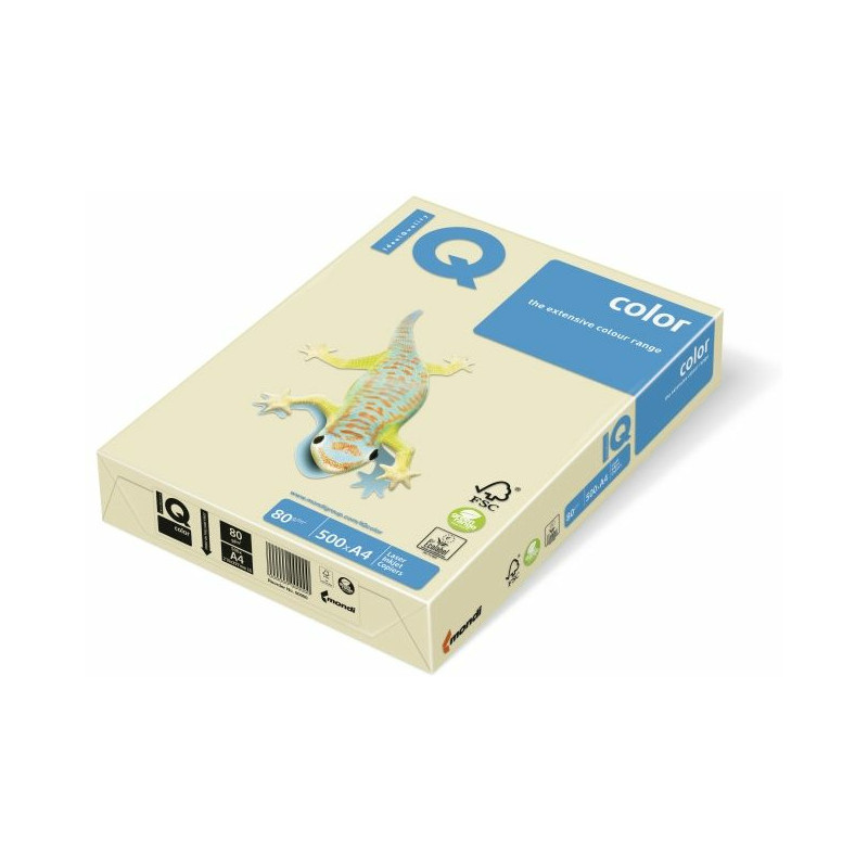 PAPIER MAESTRO COLOR A4/80g PASTEL WANILIOWY (500)