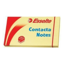 KARTECZKI ESSELTE 75x125mm ŻÓŁTE (100)