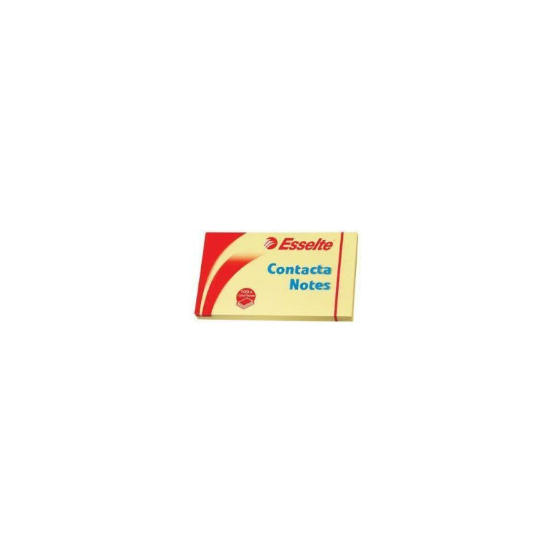 KARTECZKI ESSELTE 75x125mm ŻÓŁTE (100)