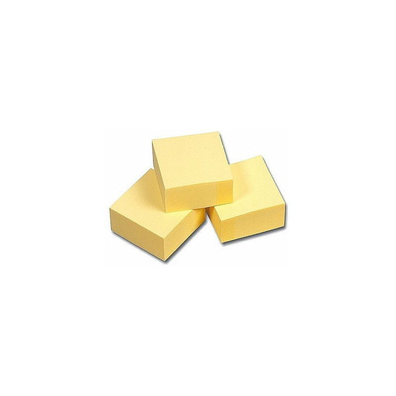 KARTECZKI ESSELTE 75x75mm ŻÓŁTE (100)