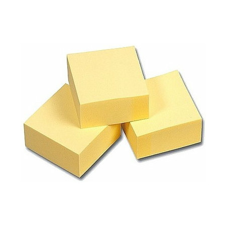 KARTECZKI ESSELTE 75x75mm ŻÓŁTE (100)