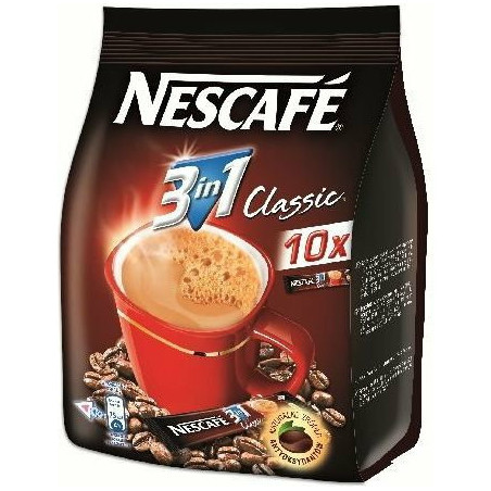 KAWA NESCAFÉ 3w1 CLASSIC 10*16,5g ROZPUSZCZALNA