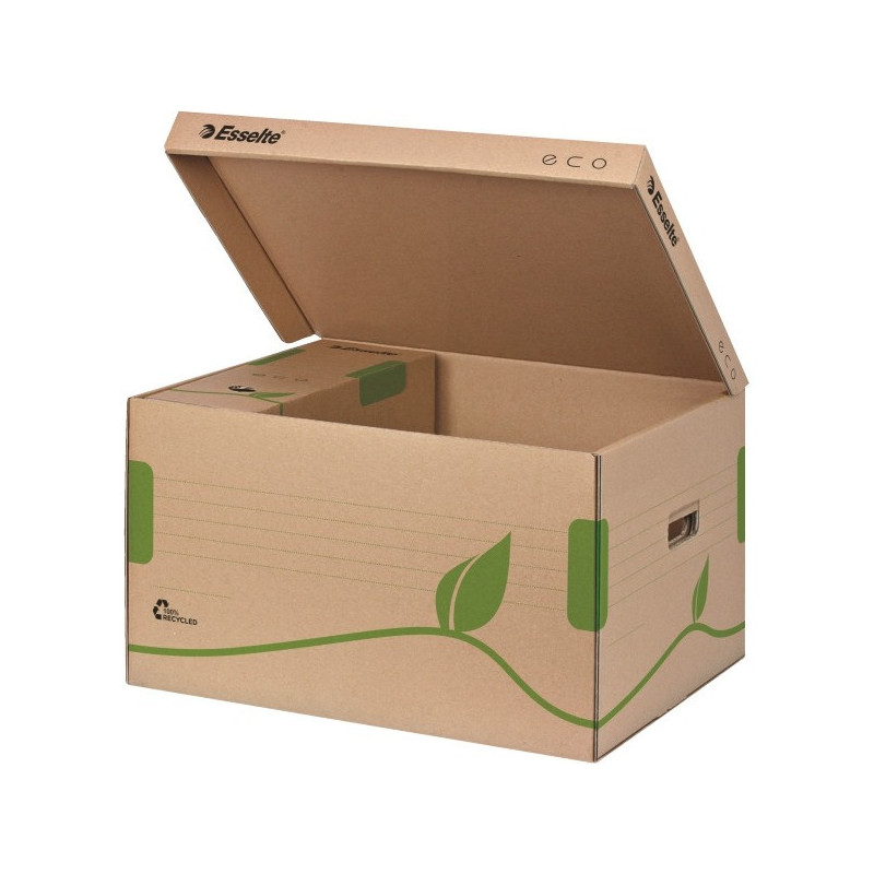 PUDŁO DO ARCHIWIZACJI ESSELTE ECO 439x242x345mm BRĄZOWE