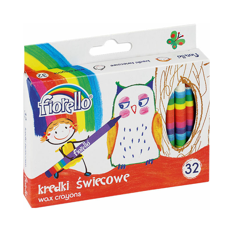 KREDKI ŚWIECOWE FIORELLO 32 KOLORÓW