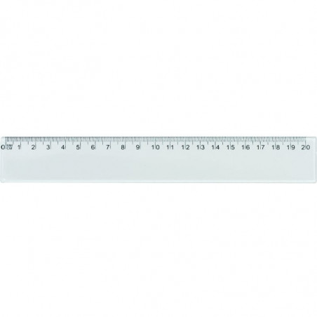 LINIJKA PRZEZROCZYSTA 20cm